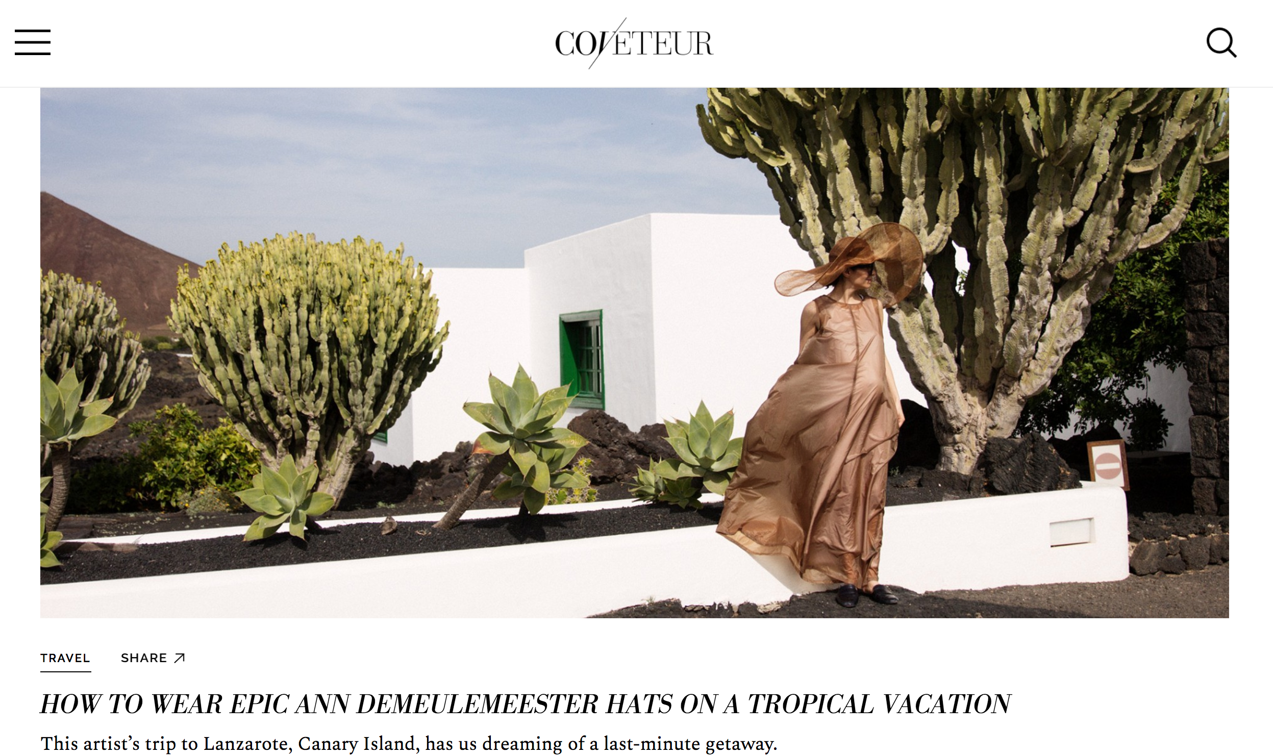Coveteur – Maryam Keyhani